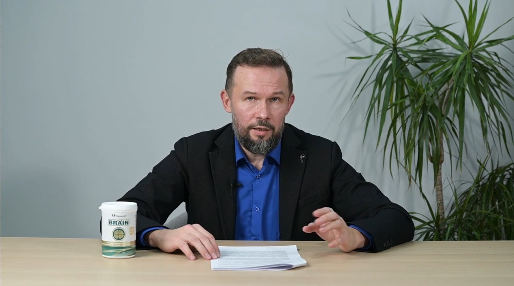 Neurologist, PhD Leonid Vladimirovich Klimov, about the product Algasgel BRAIN